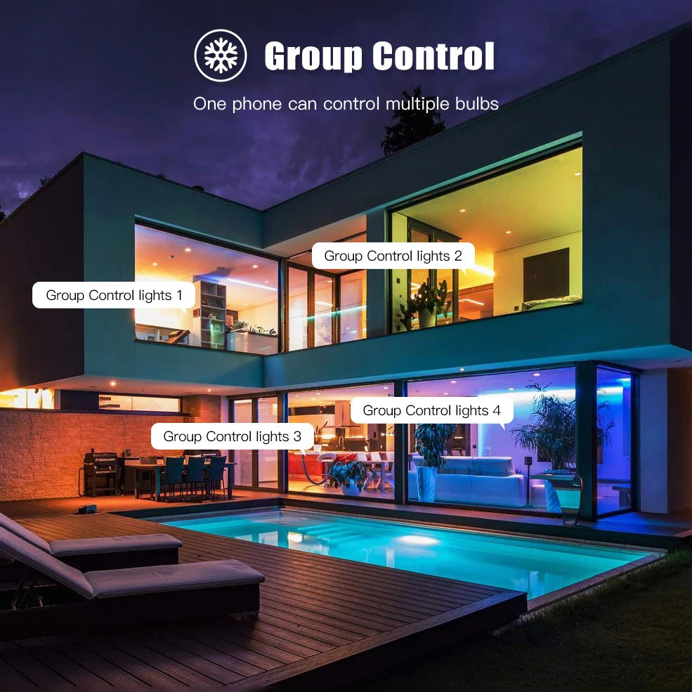 Ampoule connectée WiFi – RGB