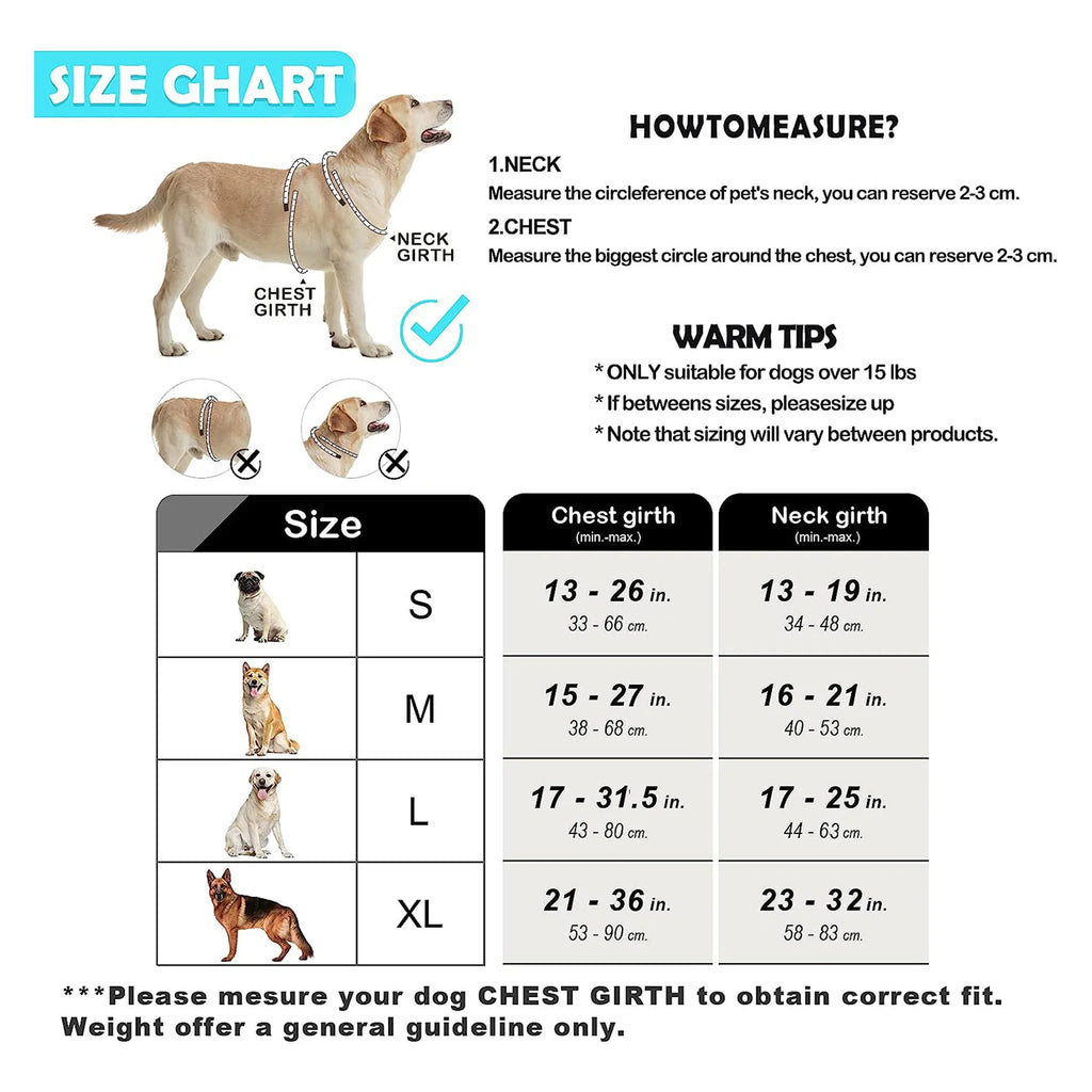 Harnais anti-traction réglable pour chien + laisse
