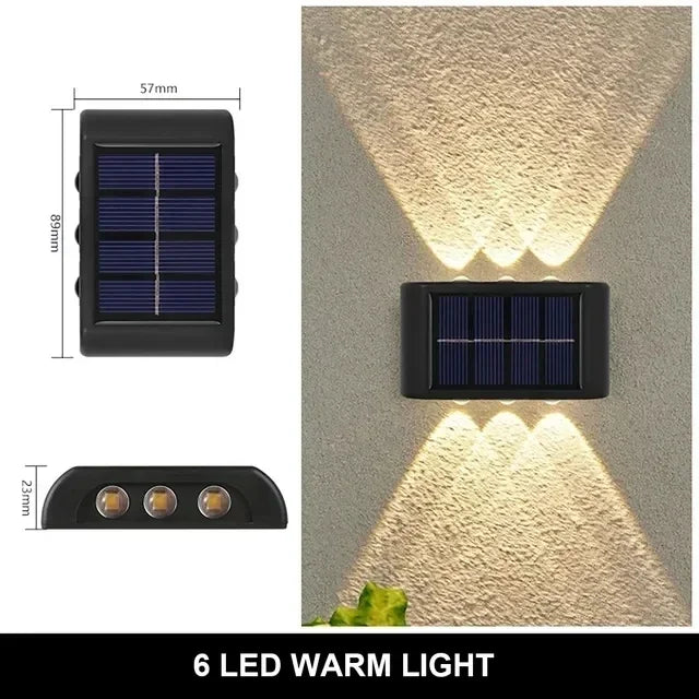 Éclairage solaire de jardin – étanche & sans fil