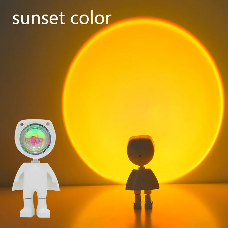 Lampe coucher de soleil – veilleuse d'ambiance USB
