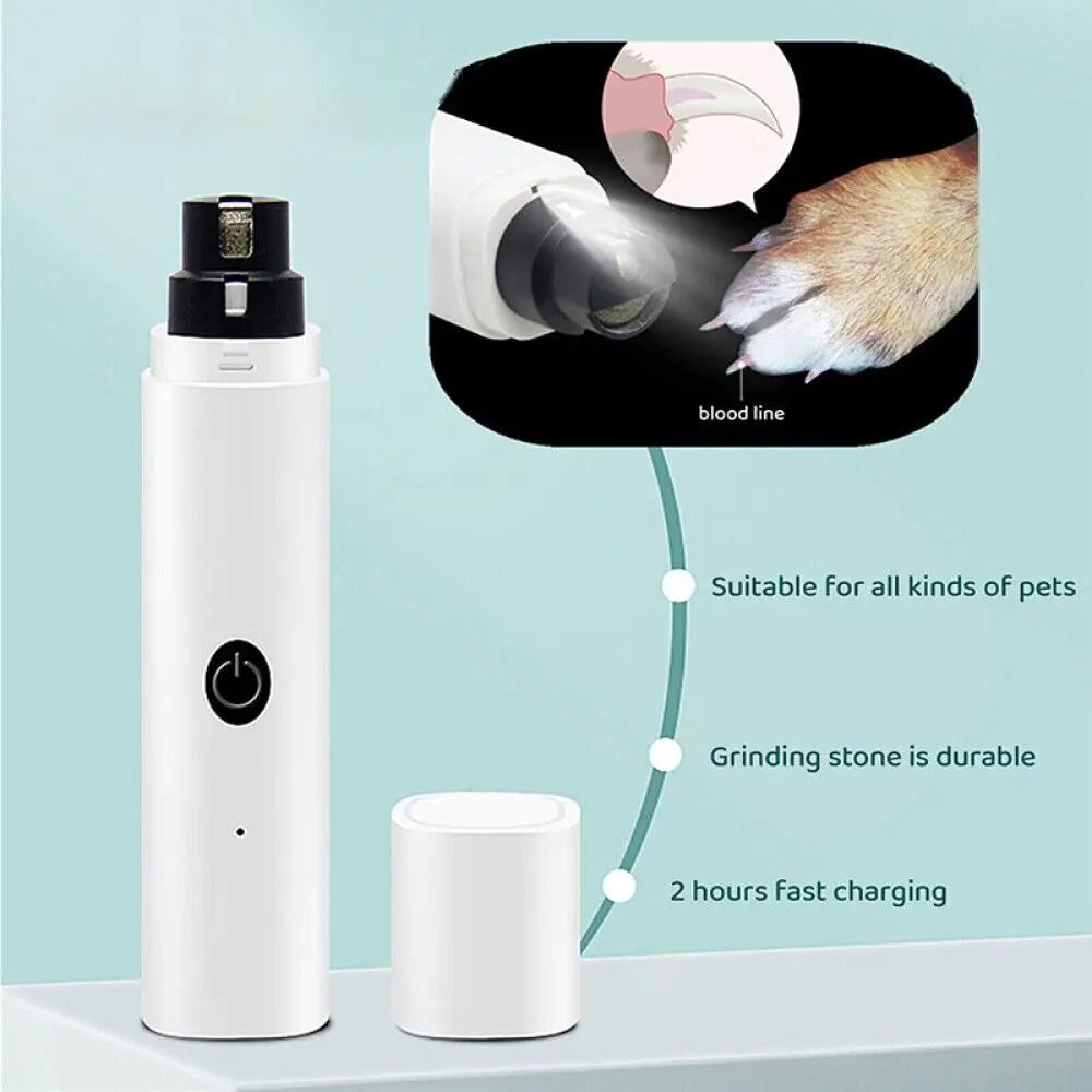 Coupe-griffes électrique pour chien & chat