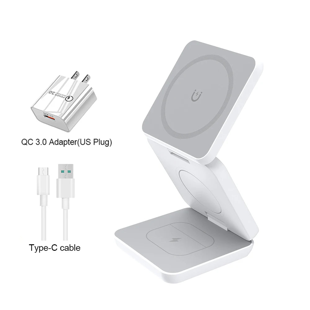 Station de charge sans fil 3-en-1