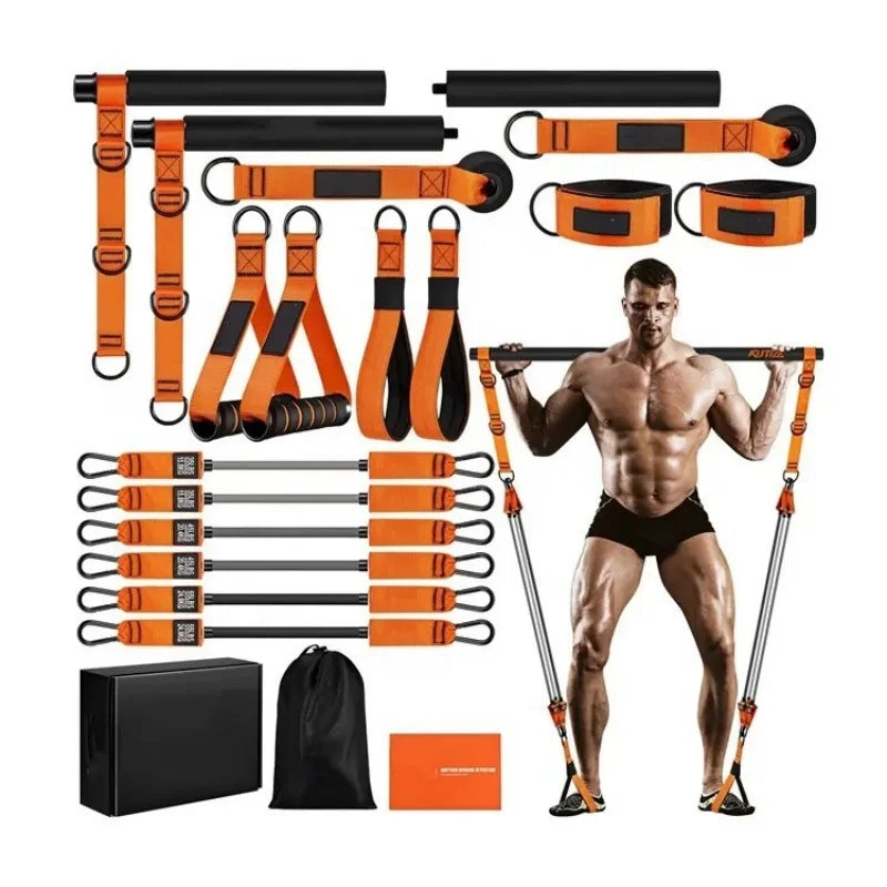 Bandes de résistance élastiques – set fitness