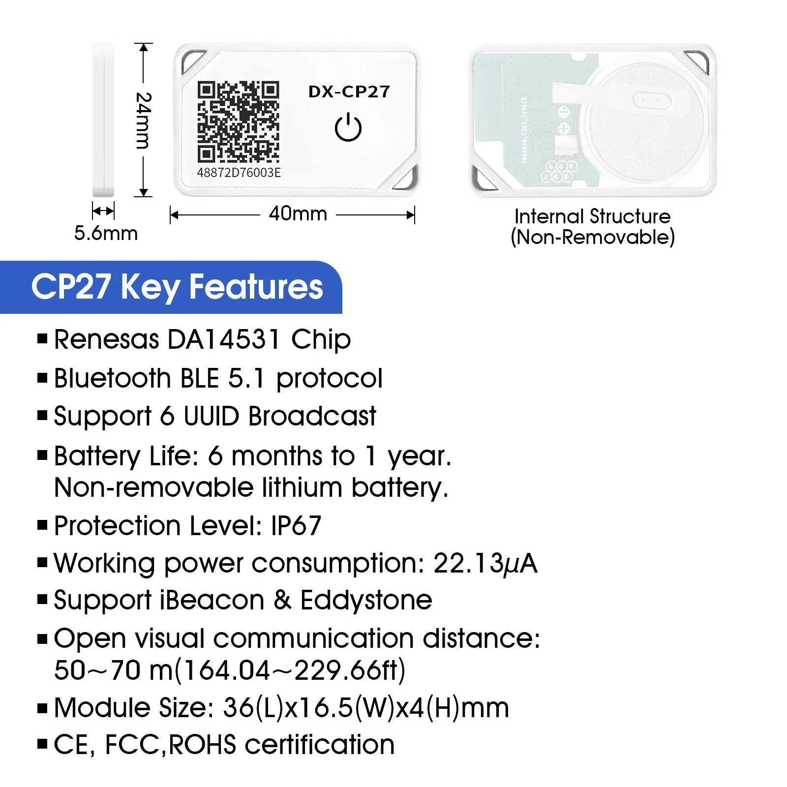 Traceur Bluetooth – localise bagage & clés