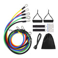 Bandes de résistance élastiques – set fitness – lot de 11