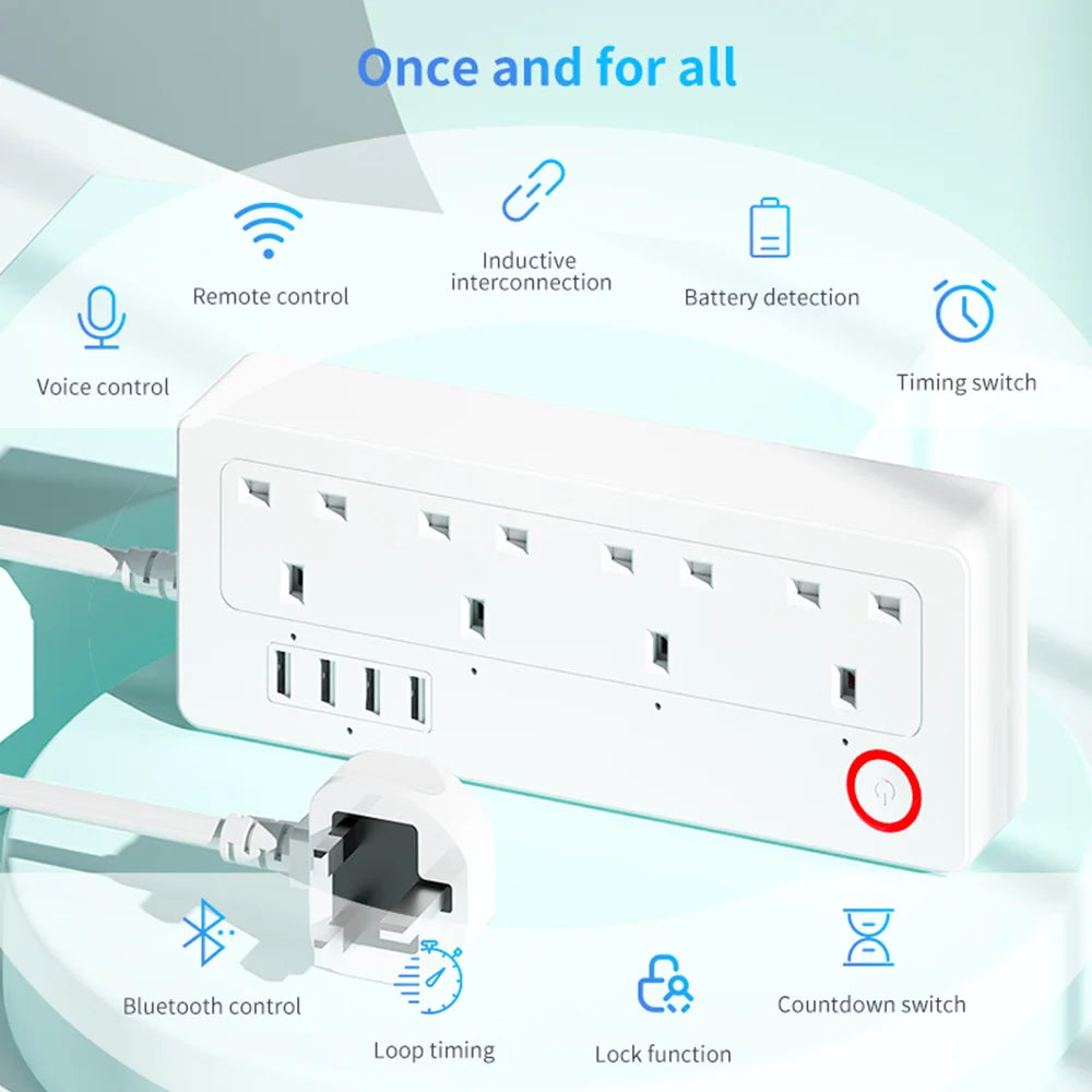Prise connectée WiFi – suivi de consommation – USB-C