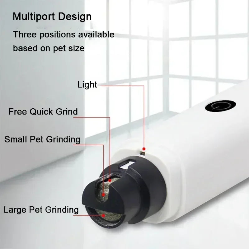 Coupe-griffes électrique pour chien & chat – USB-C