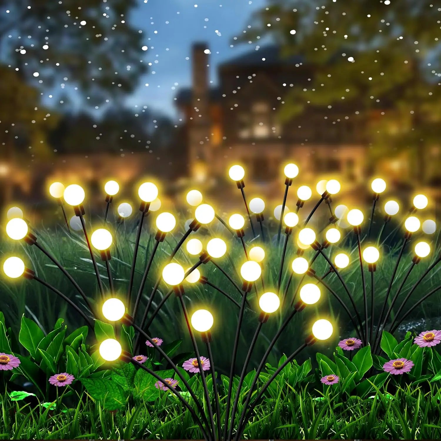 Éclairage solaire de jardin – étanche & sans fil