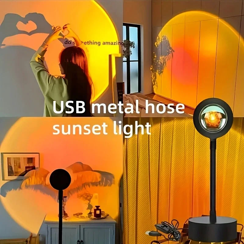 Lampe coucher de soleil – veilleuse d'ambiance USB