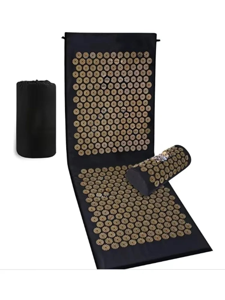 Tapis d'acupression + coussin – rituel détente