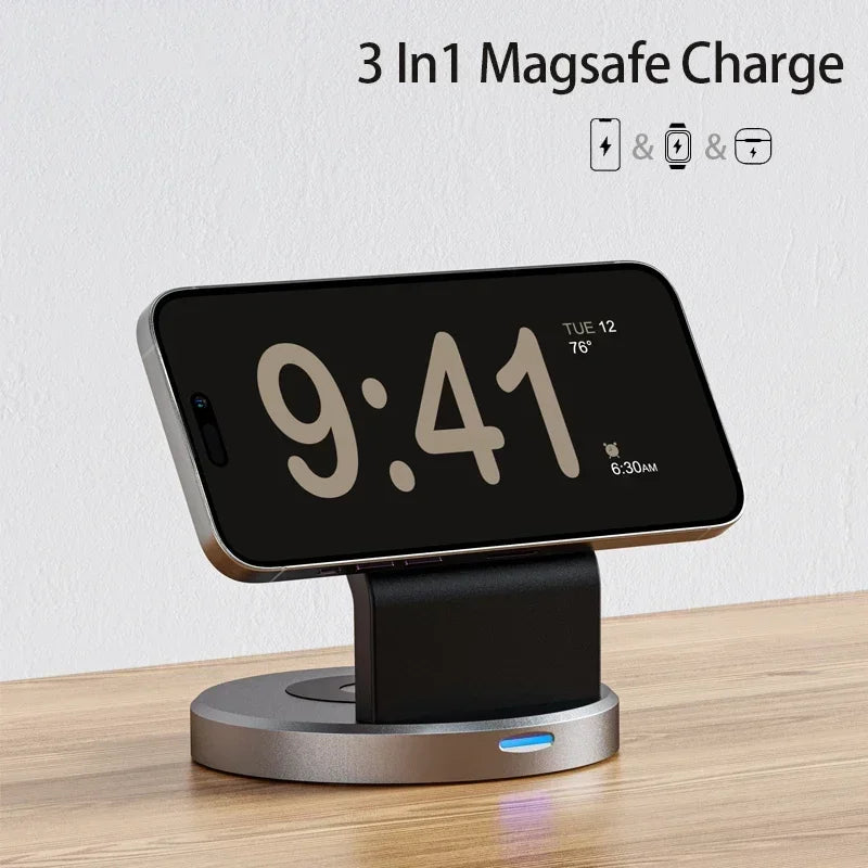 Station de charge sans fil 3-en-1