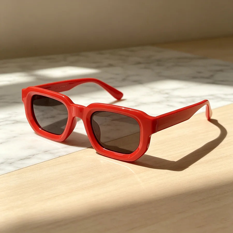 Lunettes de soleil tendance – protection UV – lot de 6
