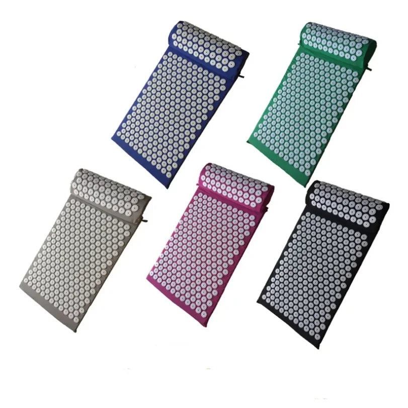 Tapis d'acupression + coussin – rituel détente