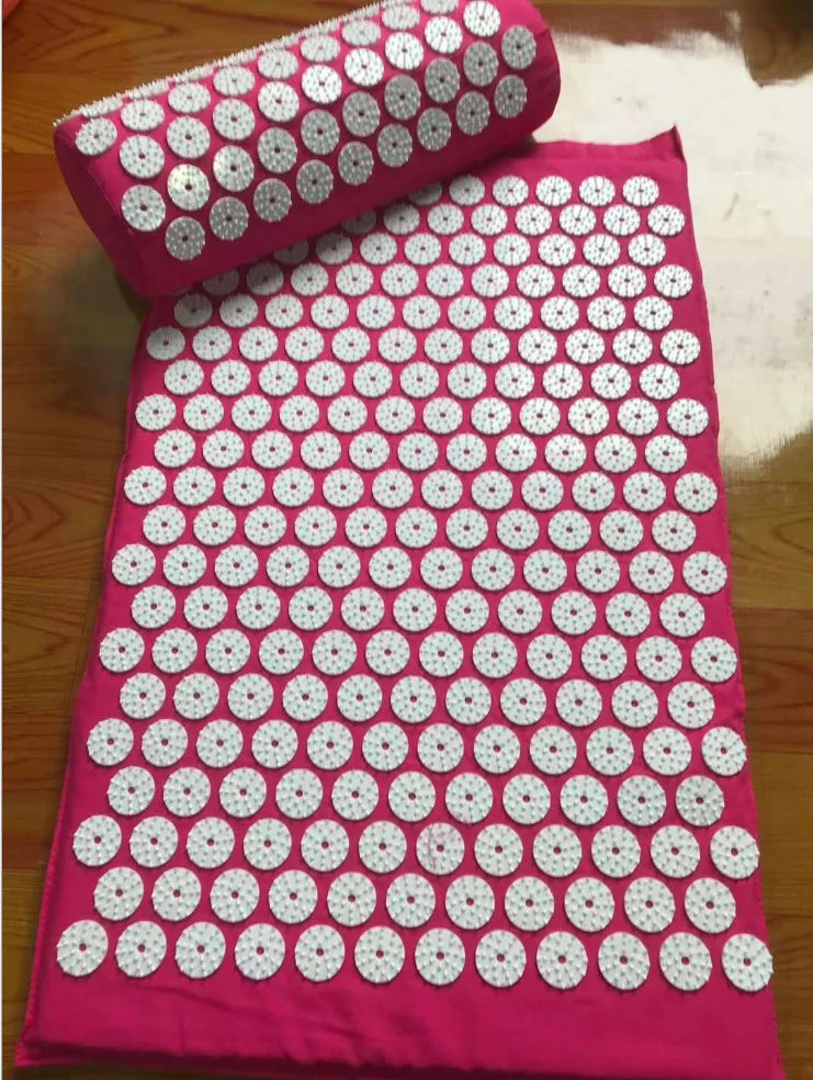 Tapis d'acupression + coussin – rituel détente