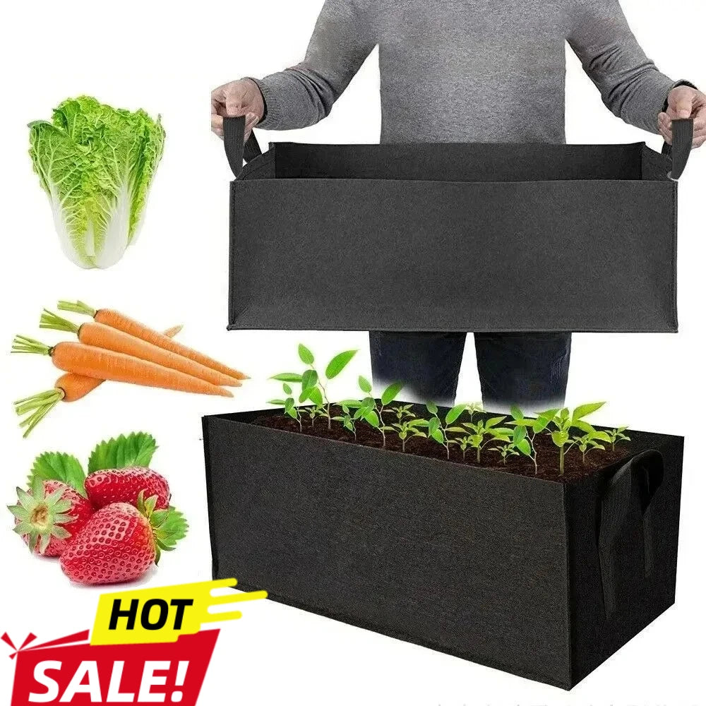 Sacs de culture en feutre – potager