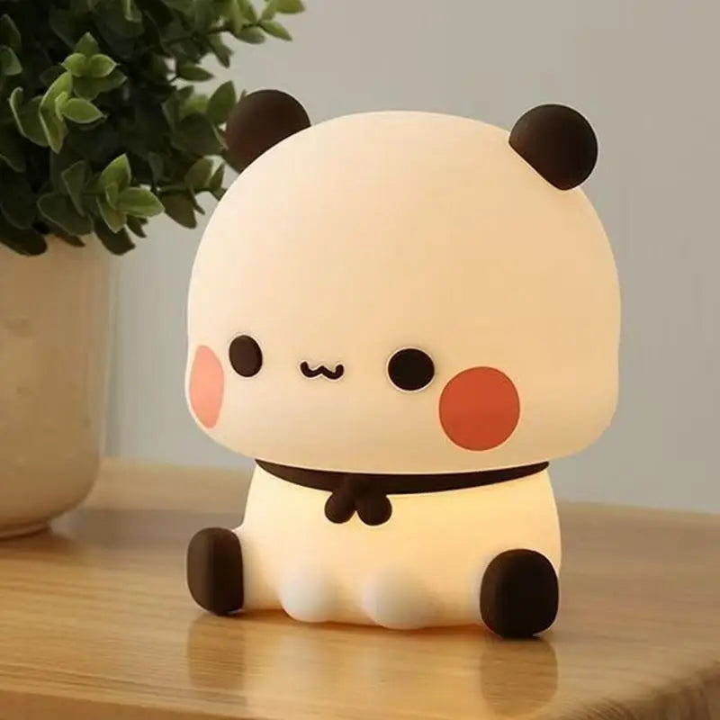 Veilleuse bébé en silicone – lumière douce tactile