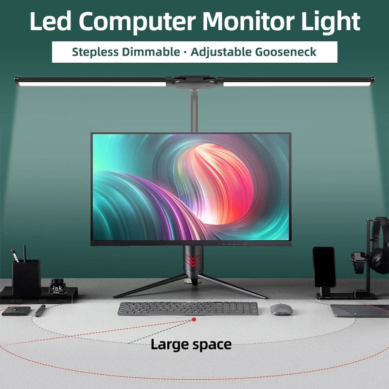 Barre lumineuse d'écran LED – sans reflet