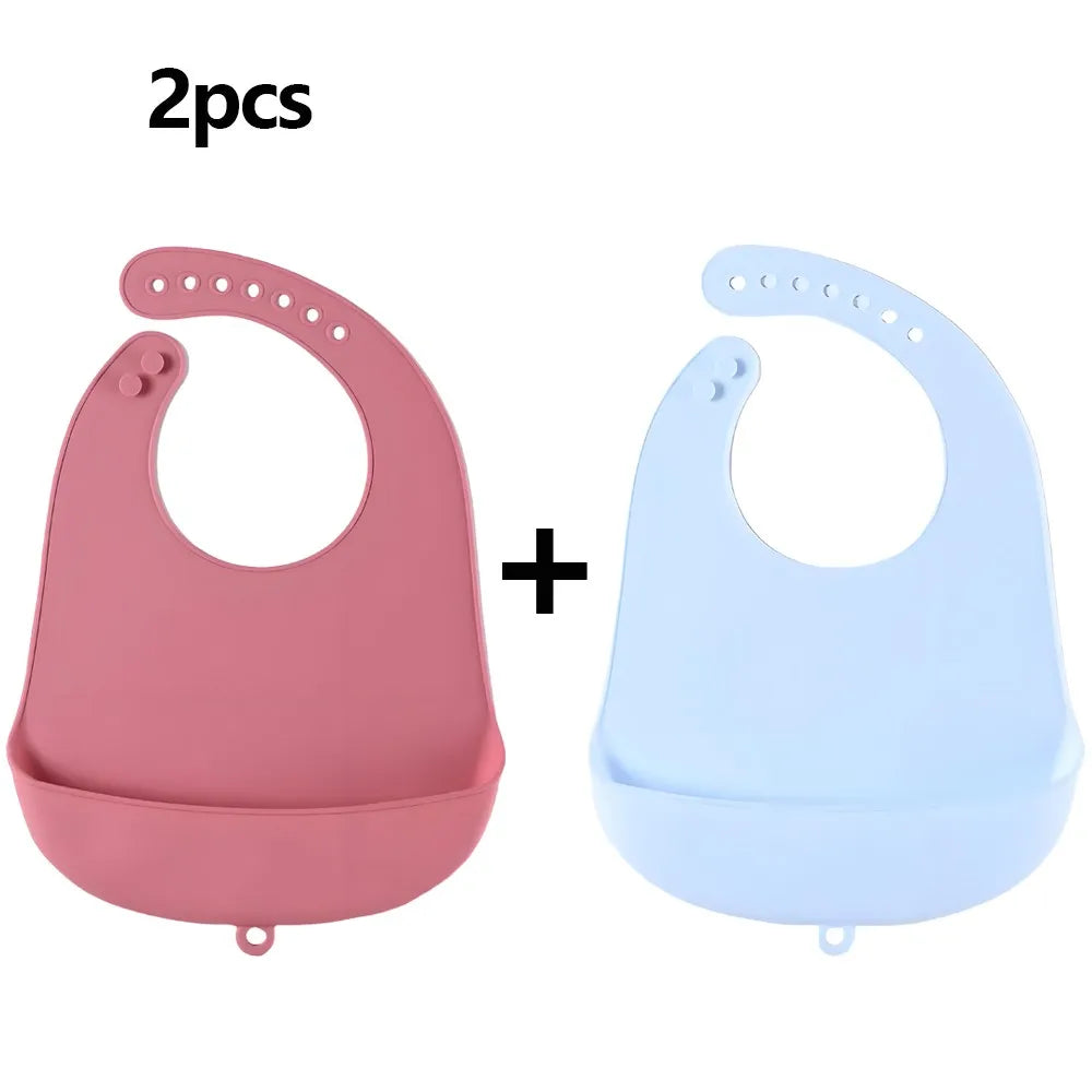 Set repas bébé en silicone – à ventouse