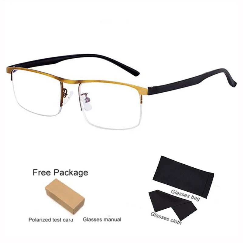 Lunettes de lecture multifocales anti-lumière bleue