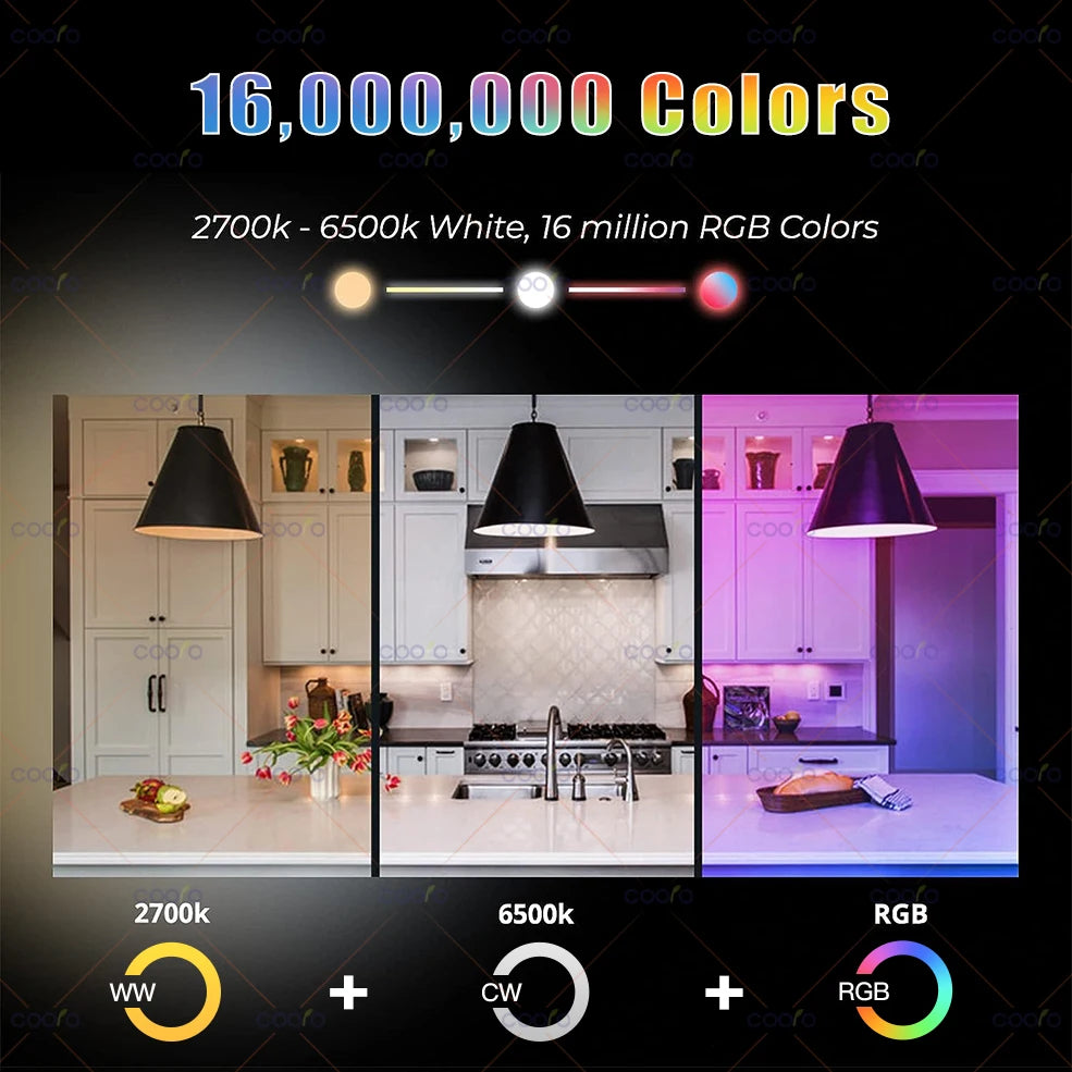 Ampoule connectée WiFi – RGB