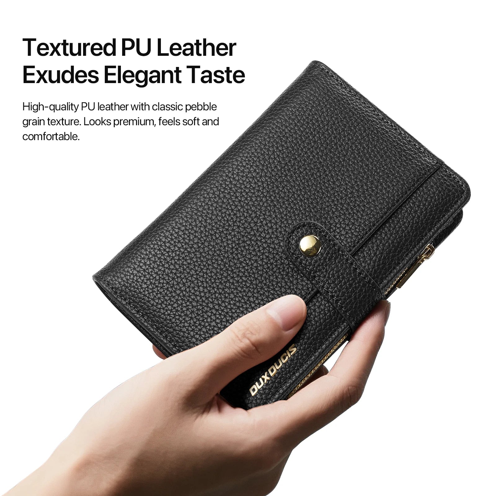 Pochette passeport anti-RFID – tour de cou