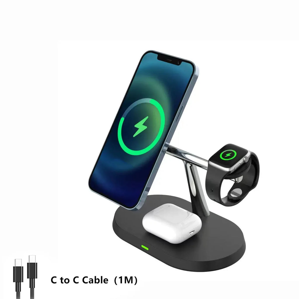 Station de charge sans fil 3-en-1
