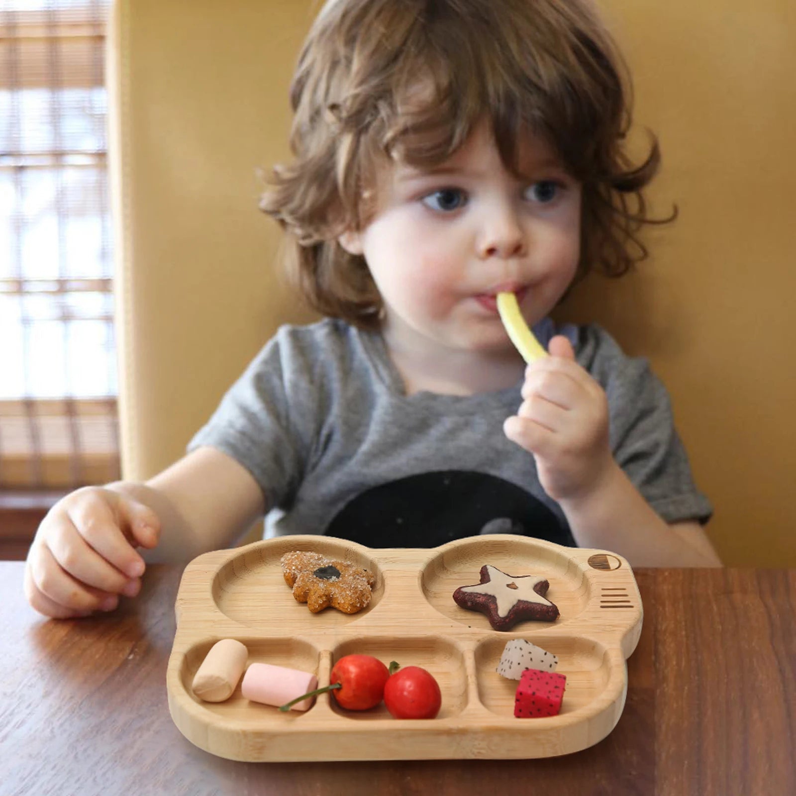 Veilleuse bébé en silicone – lumière douce tactile