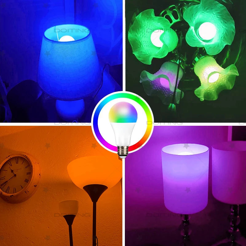 Ampoule connectée WiFi – RGB