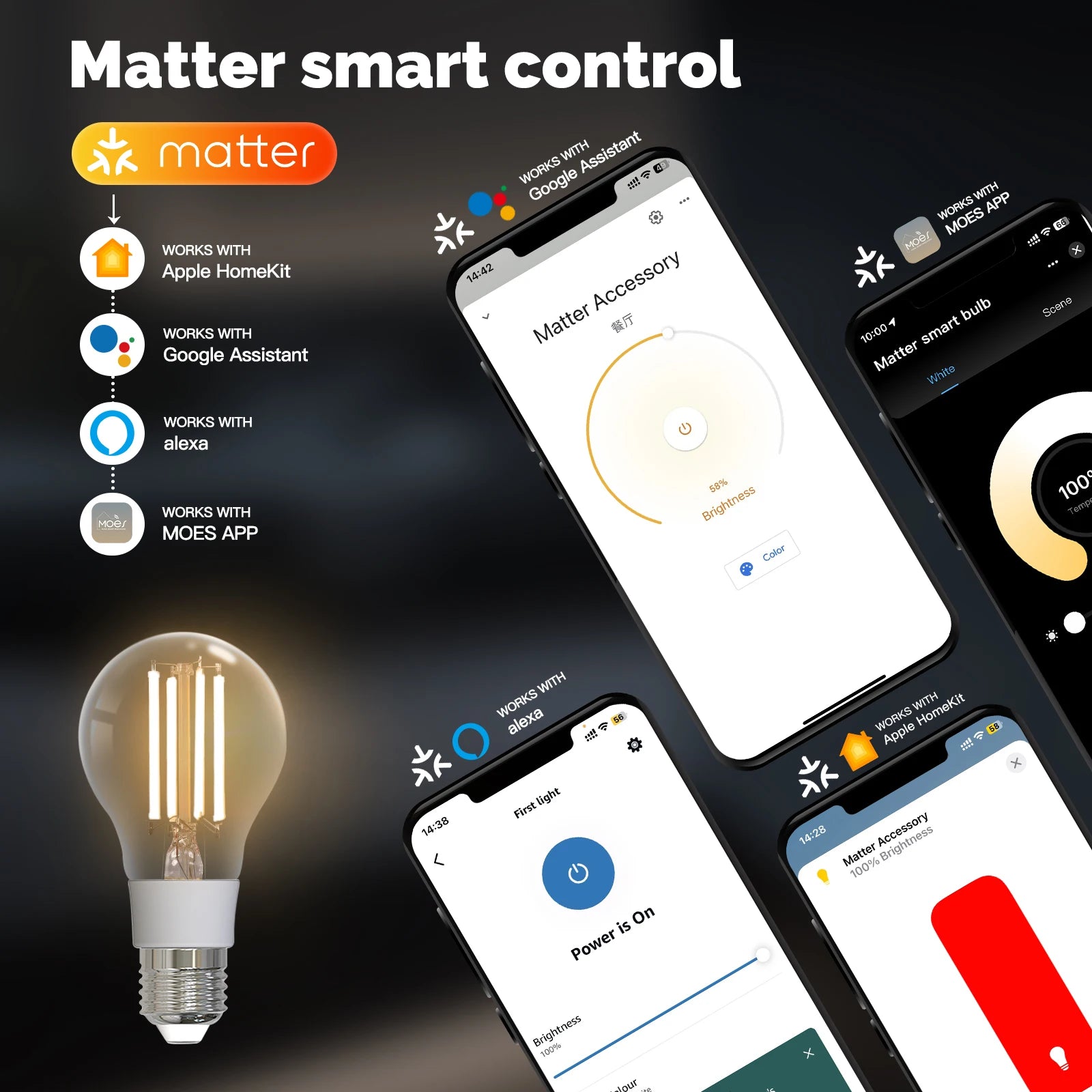 Ampoule connectée WiFi – RGB