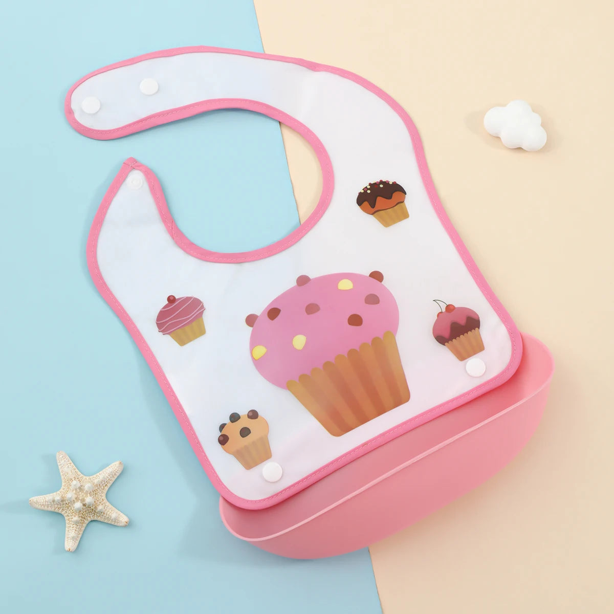 Set repas bébé en silicone – à ventouse