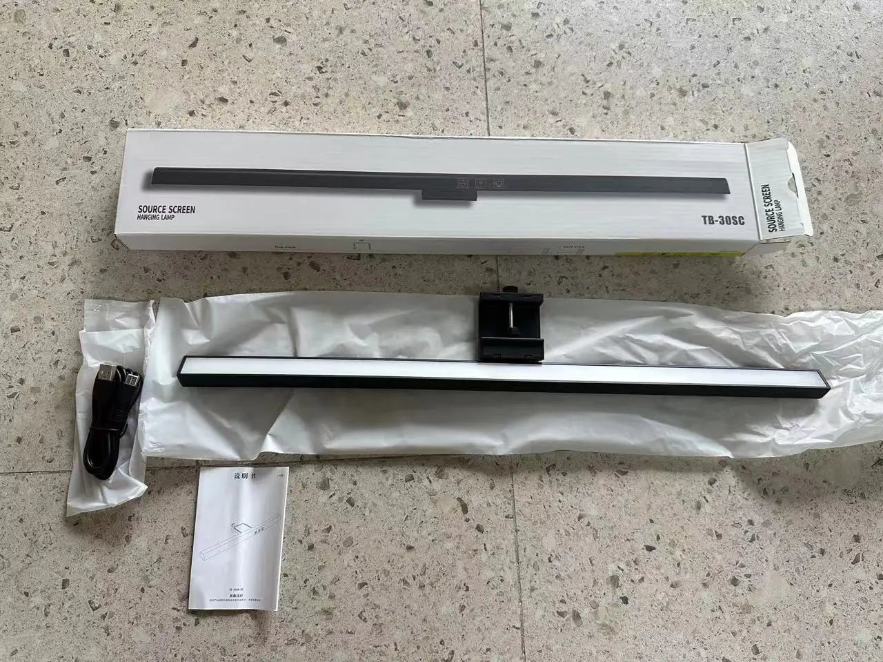 Barre lumineuse d'écran LED – sans reflet