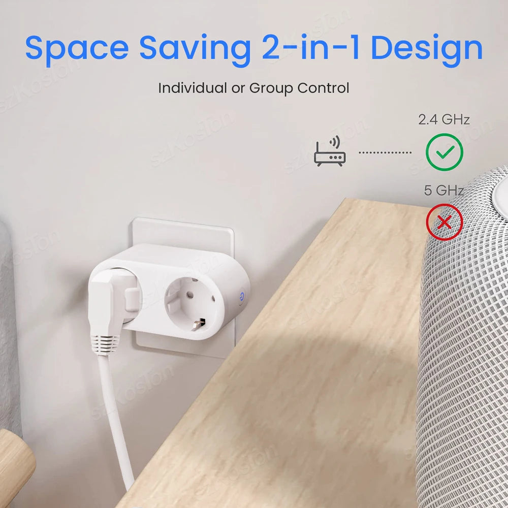 Prise connectée WiFi – suivi de consommation