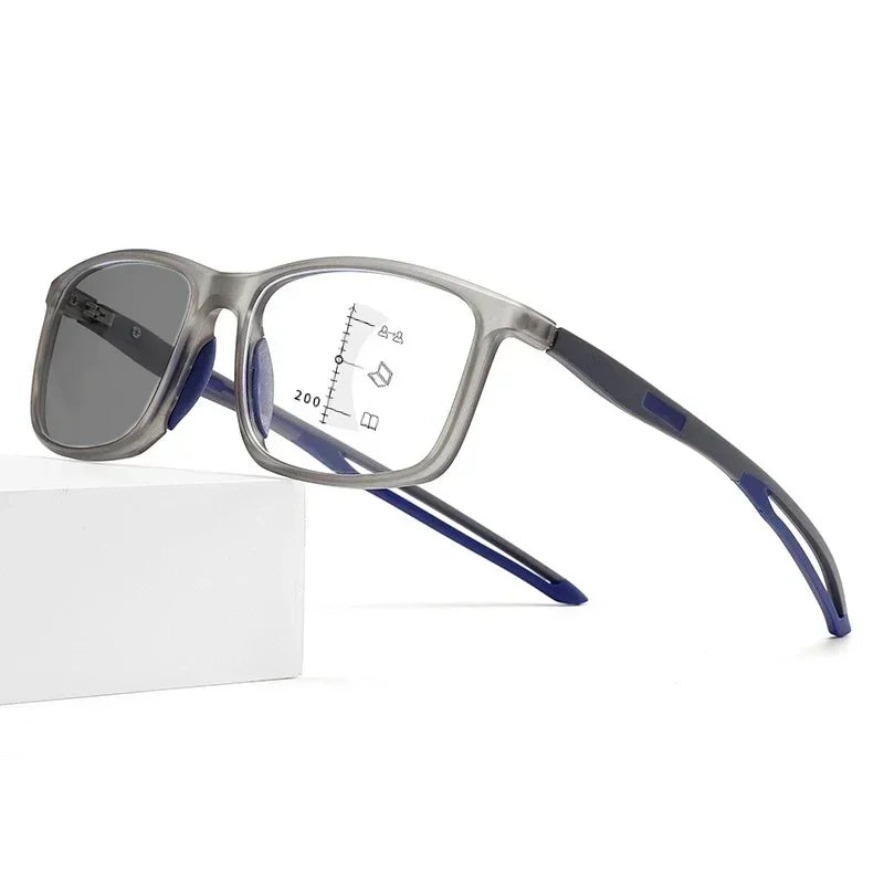 Lunettes de lecture multifocales anti-lumière bleue