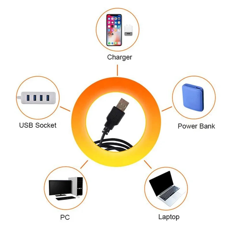 Lampe coucher de soleil – veilleuse d'ambiance USB