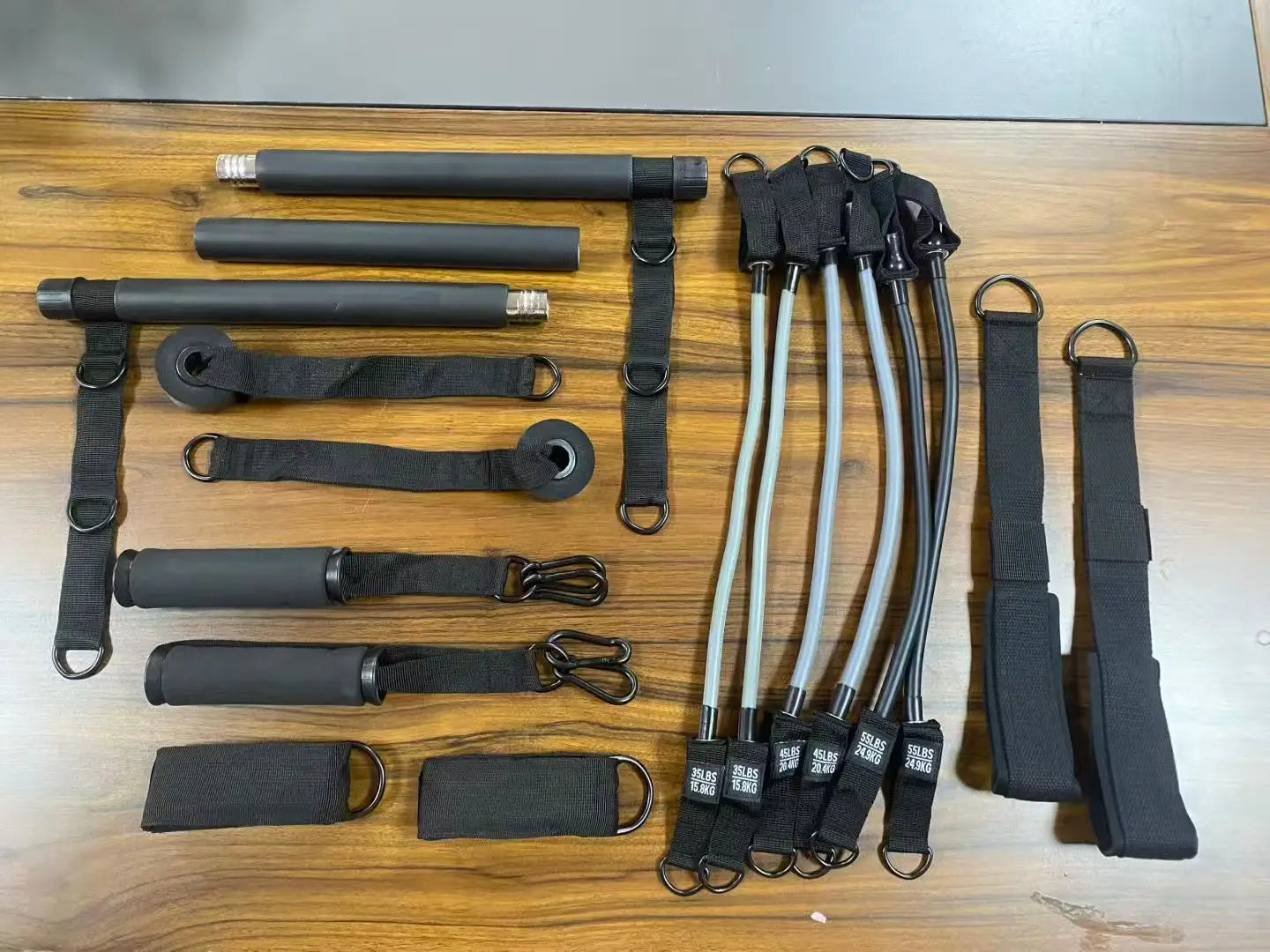 Bandes de résistance élastiques – set fitness