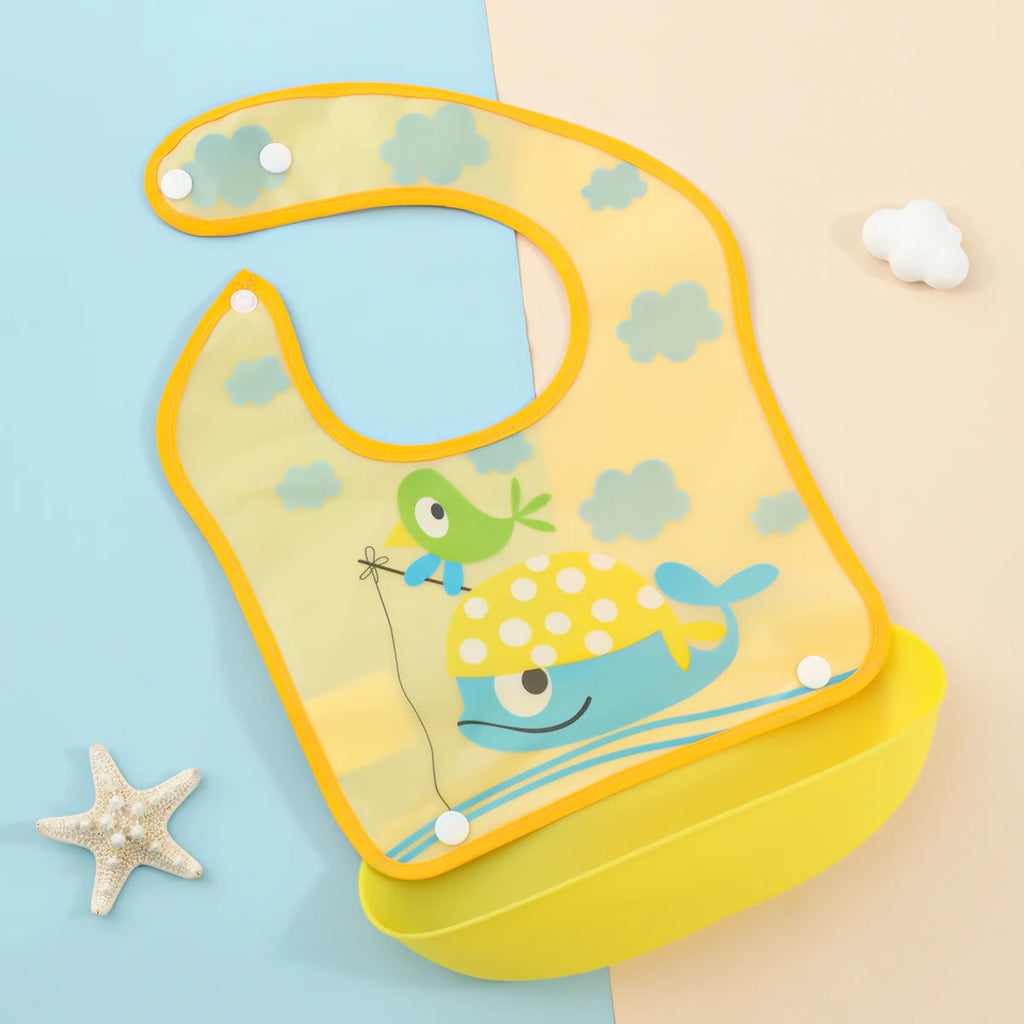 Set repas bébé en silicone – à ventouse