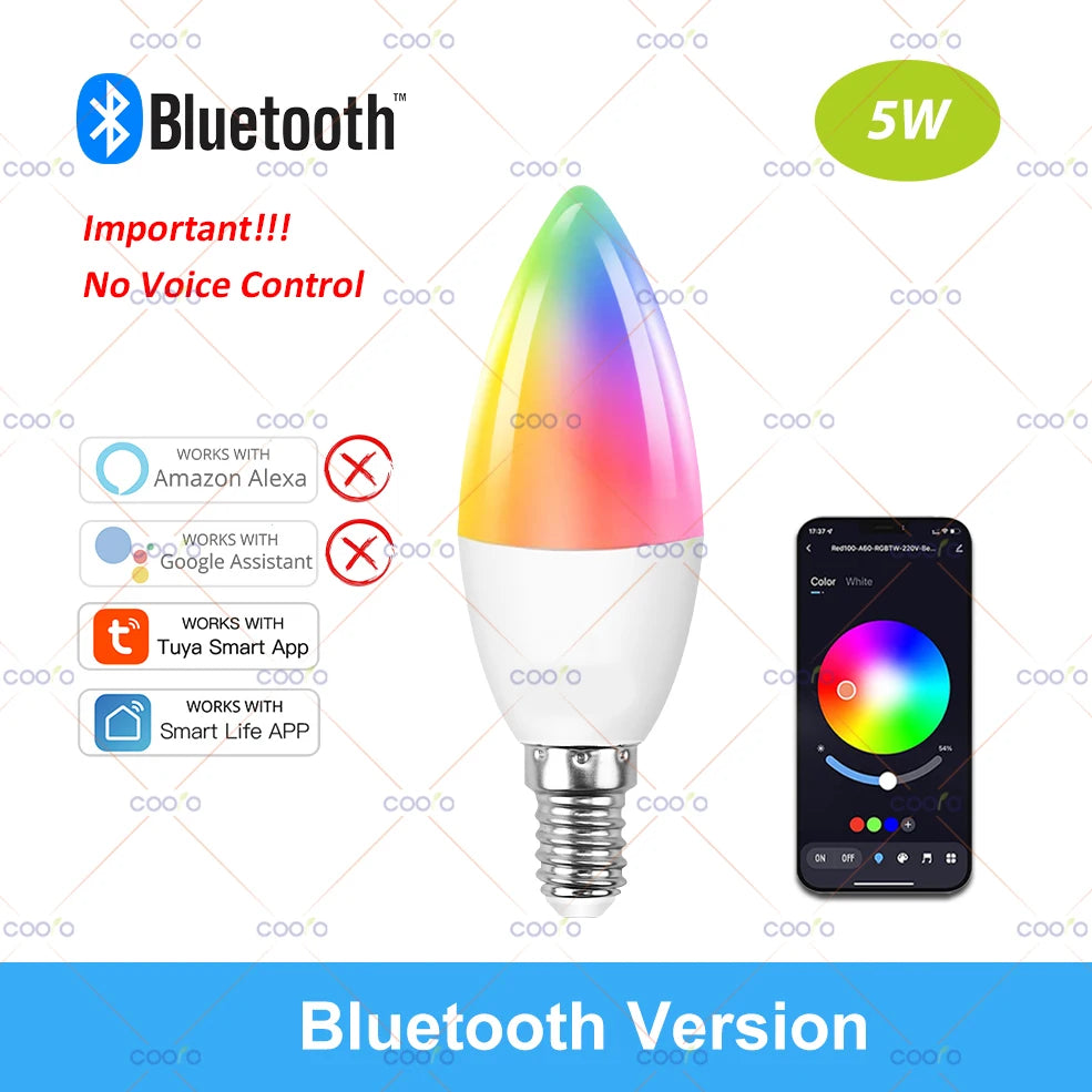 Ampoule connectée WiFi – RGB
