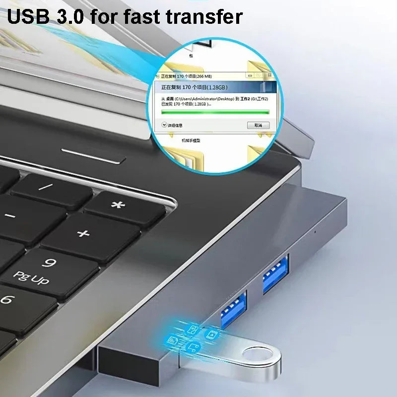 Hub USB-C multiport – station compacte