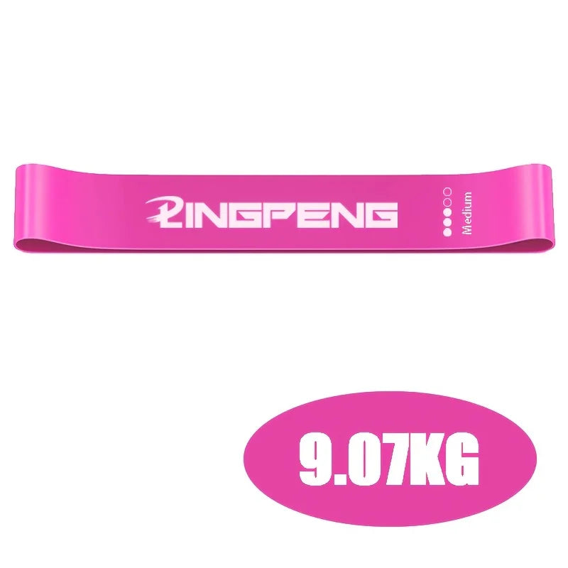 Bandes de résistance élastiques – set fitness – lot de 5