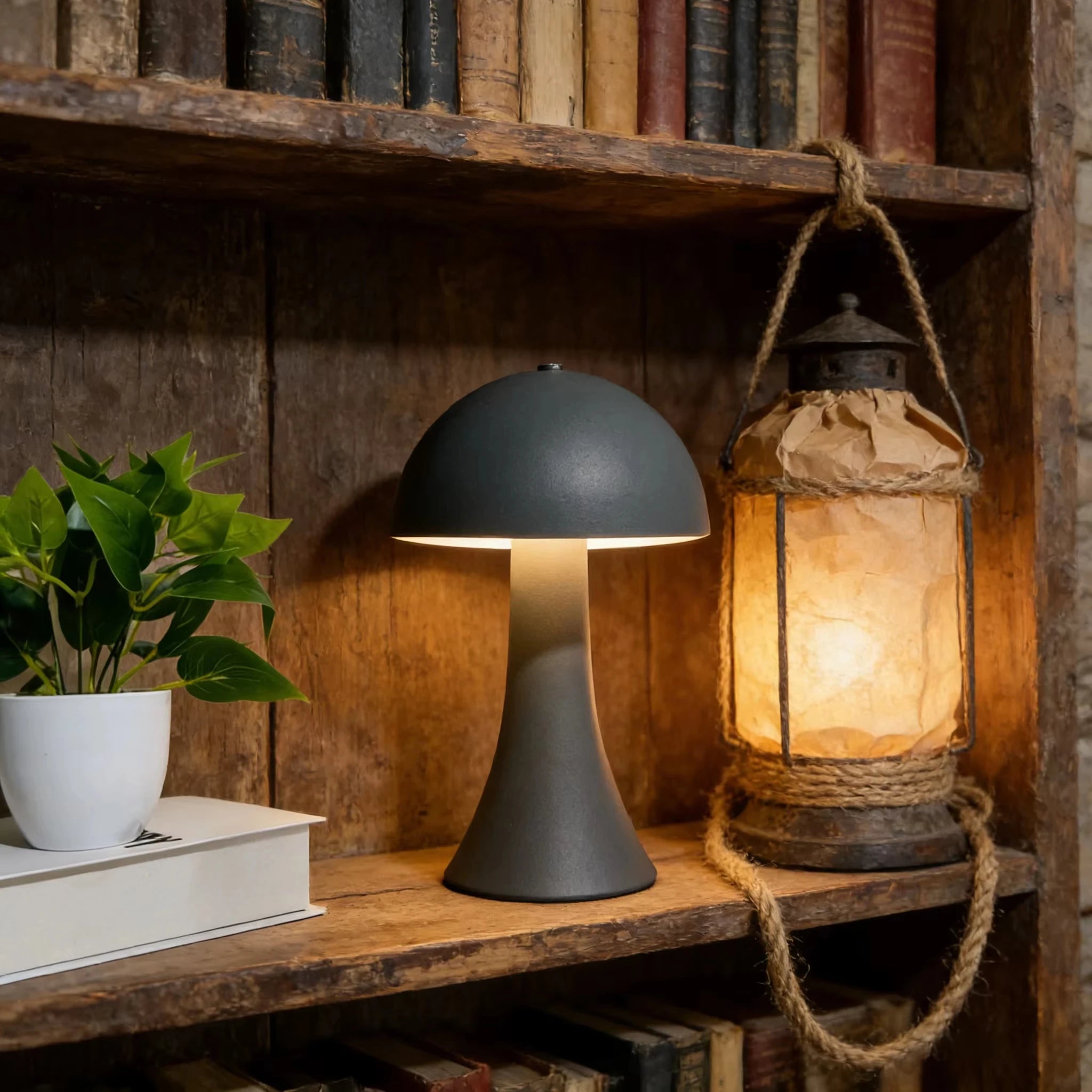 Lampe champignon LED sans fil – lumière d'ambiance USB