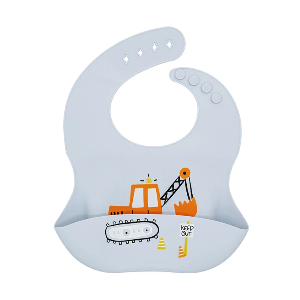 Set repas bébé en silicone – à ventouse