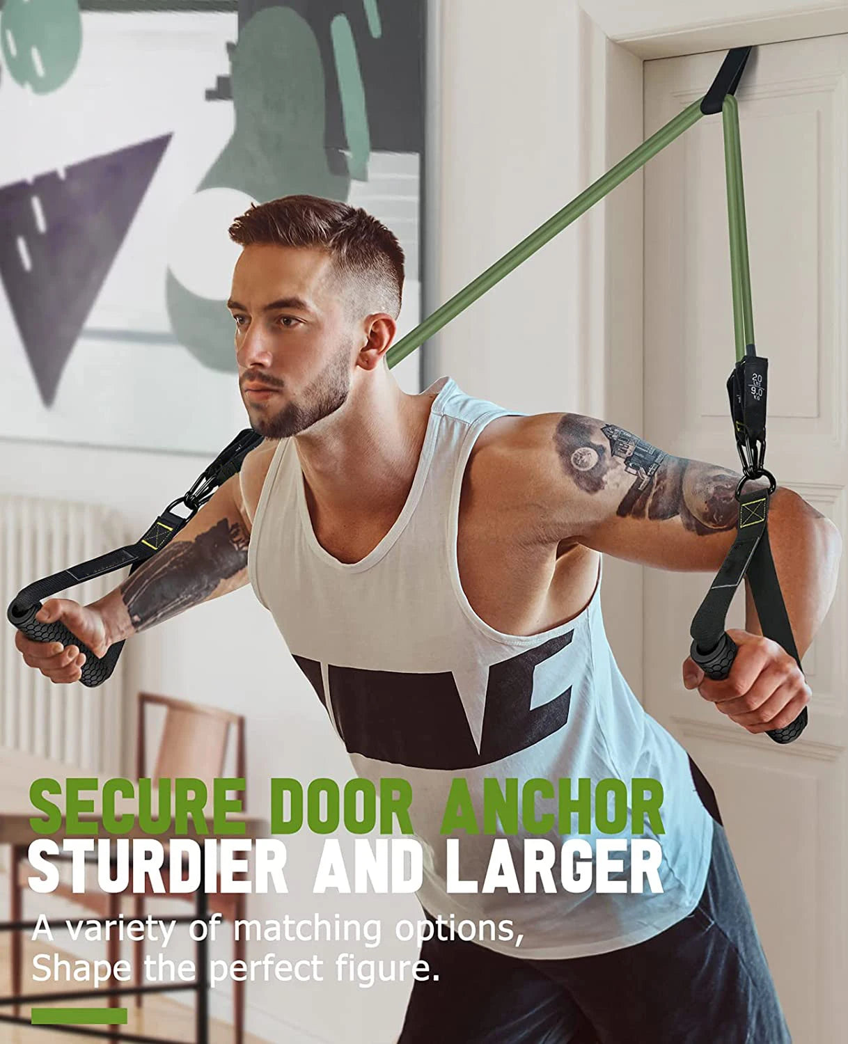 Bandes de résistance élastiques – set fitness