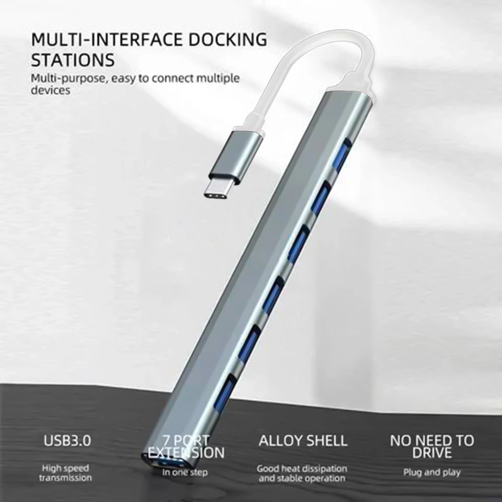 Hub USB-C multiport – station compacte