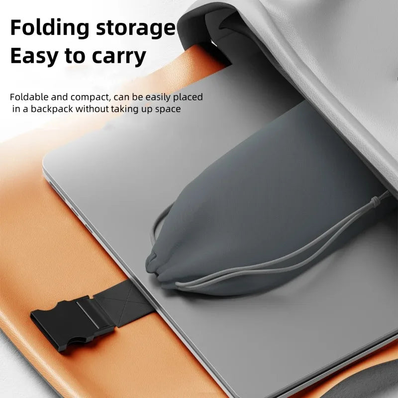 Support PC portable en aluminium pliable