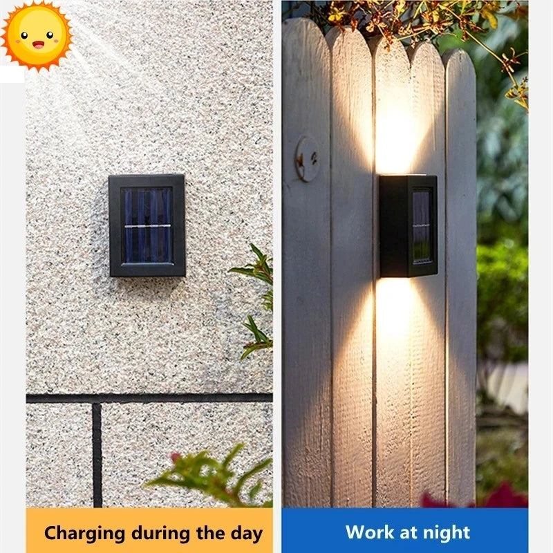 Éclairage solaire de jardin – étanche & sans fil