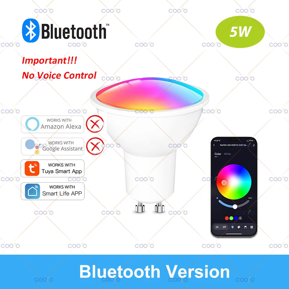 Ampoule connectée WiFi – RGB