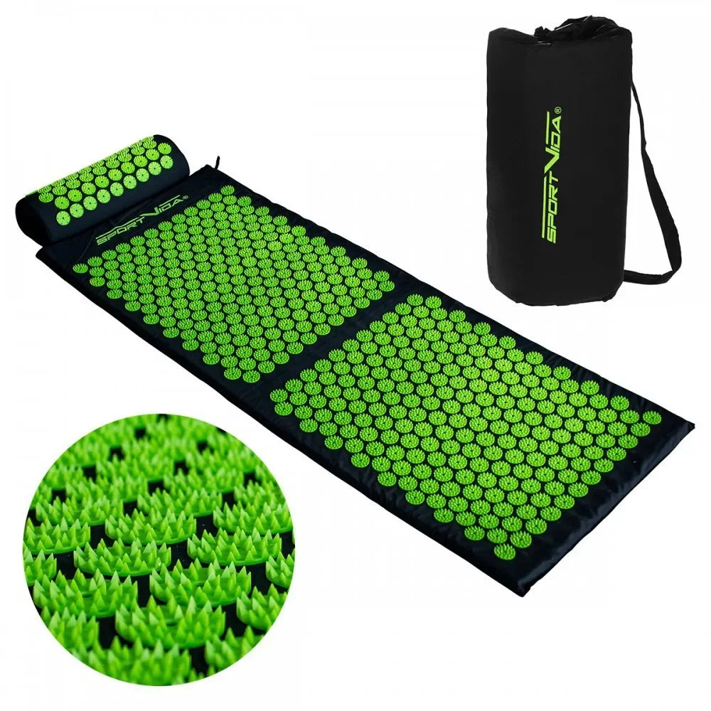 Tapis d'acupression + coussin – rituel détente