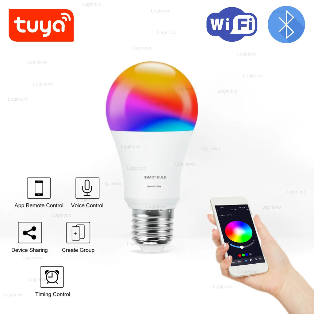 Ampoule connectée WiFi – RGB