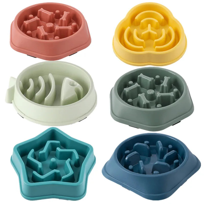 Gamelle anti-glouton pour chien & chat