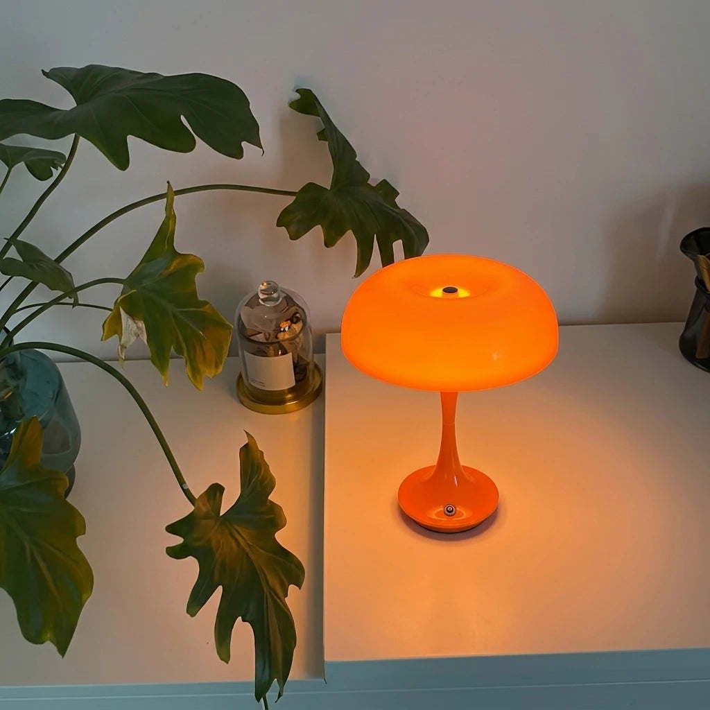 Lampe champignon LED sans fil – lampe d'ambiance tactile (3 couleurs)